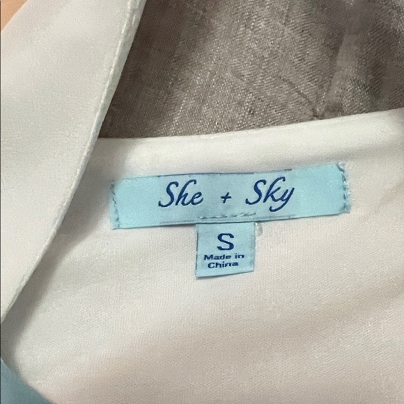 She + Sky Women's Small Long Maxi Dress - Picture 7 of 9